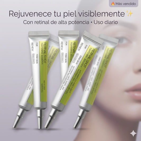 Retinal Shot 💜 Reduce arrugas y rejuvenece tu piel