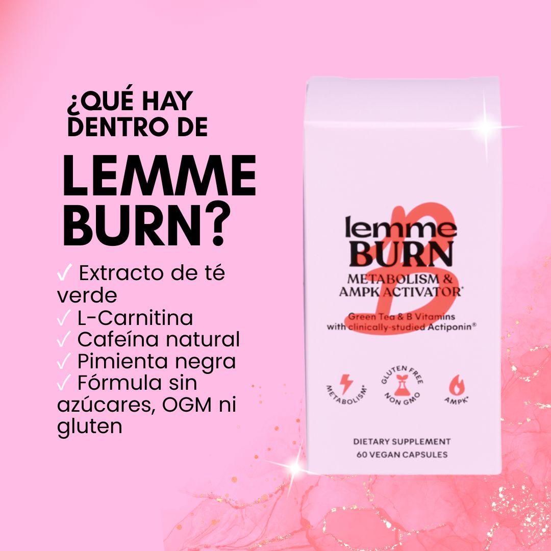 Lemme Burn 🔥 Apoyo para quemar grasa y controlar el hambre