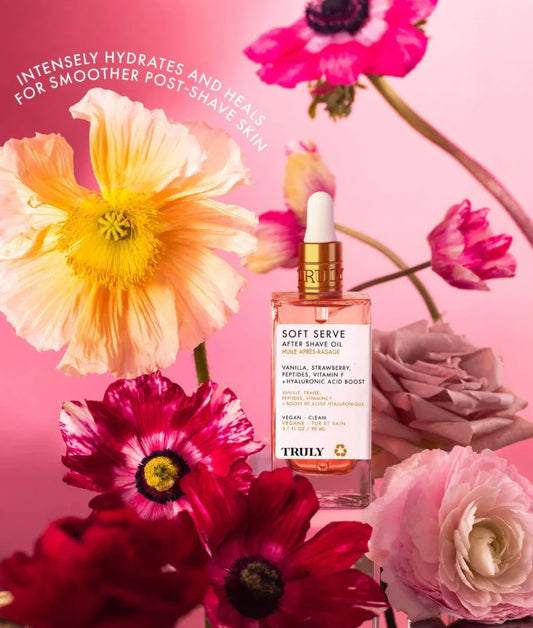 Truly Soft Serve™ After Shave Oil | Anti Irritación + Hidratación Profunda