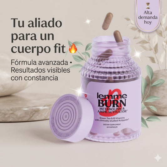 Lemme Burn 🔥 Apoyo para quemar grasa y controlar el hambre