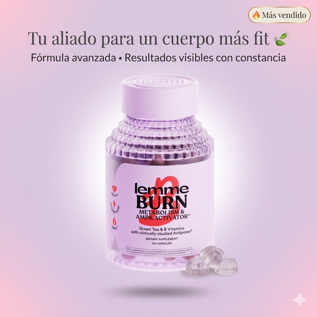 Lemme Burn 🔥 Apoyo para quemar grasa y controlar el hambre