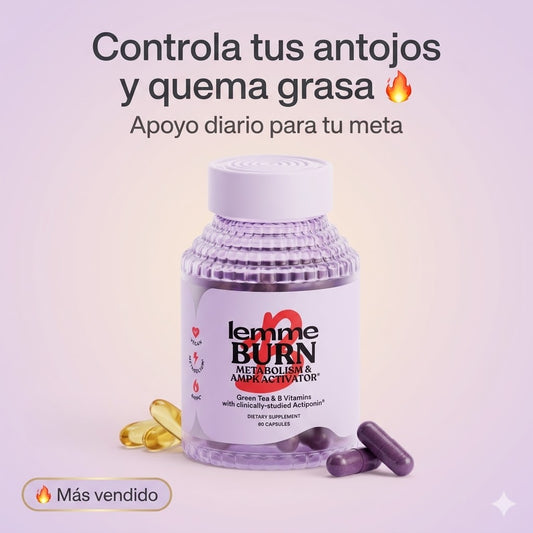 Lemme Burn 🔥 Apoyo para quemar grasa y controlar el hambre