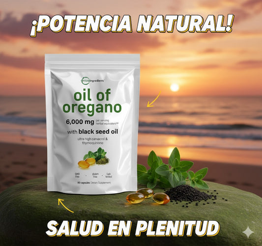 Aceite de Oregano™ – Concentrado Premium de Orégano 💧